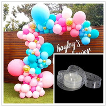 5 m/lote balão de corrente conectar tira balão gravata botão ferramenta festa de aniversário decoração do casamento suprimentos ballons acessórios 2024 - compre barato