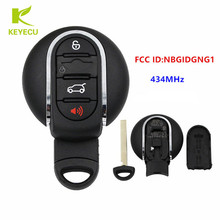 KEYECU OEM Smart Remote Key Fob 4 Button 434MHz for BMW Mini Copper Clubman 2015-2018 FCC: NBGIDGNG1 2024 - buy cheap