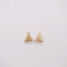 Brincos de triângulo geométricos 3d, brincos de pirâmide triangular para mulheres 2024 - compre barato