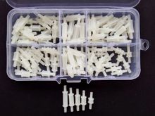 100pcs M3 Nylon Hex Double-headed Spacer Stand-off Outer Thread Screw Assortment Free Shipping 2024 - buy cheap