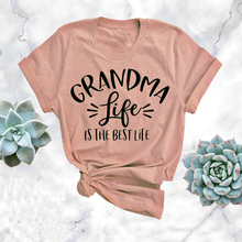 Grandma life is the best life, футболка с графическим принтом «Лучшая жизнь», винтажная рубашка гранж, стильная винтажная одежда, Топ 2024 - купить недорого
