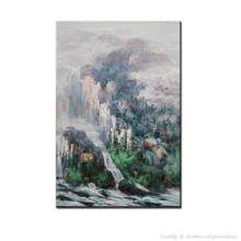 Original! Handpainted Modern Impressionist Shanshui Landscape Oil Painting On Canvas Wall Art Picture For Living Room Home Decor 2024 - buy cheap