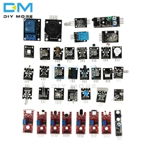 Kit de módulos de Sensor 37 en 1 para Arduino, principiantes, keyes, MCU, Kits educativos de usuario, DIY, electrónica 2024 - compra barato