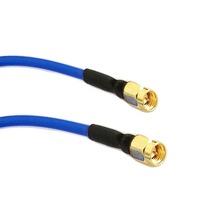 10pcs  SMA Male to SMA Male Connector RG402 RF Coaxial Pigtail Semi-rigid Cable  10cm 15cm 20cm 30cm 50cm 1m 2024 - buy cheap