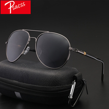 Psacss Classic Pilot Photochromic Sunglasses Men Driving Clear Polarized Lens Sun Glasses Male Vintage Brand Sunglass Oculos UV 2024 - buy cheap