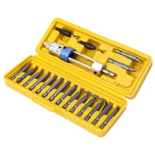 20pcs/set New High Speed Steel Double Use Hand Screwdriver Head Countersunk Head Drill Bit Set for Metal Drilling 2024 - buy cheap