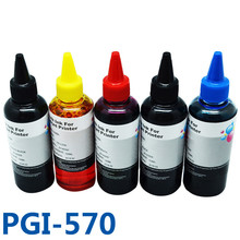 Набор чернил для красителя принтера Canon PIXMA MG5750 MG5751 MG5752 MG5753 MG6850 MG6851 MG6852 MG6853, 500 мл 2024 - купить недорого