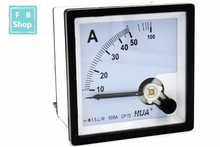 Medidor de precisão para painel analógico, amperímetro e medidor de precisão de 500/5a 750/5a 800/5a 1000/5a 2000/5a 100/1a 300/1a/1a, 1 peça 2024 - compre barato