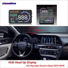 Liandlee For Hyundai Encino Kauai 2017-2018 Safe Driving Screen Full Function OBD Car HUD Head Up Display Projector Windshield 2024 - buy cheap