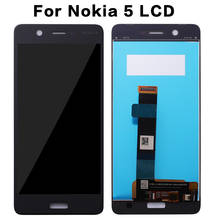 Для Nokia 5 ЖК-дисплей сенсорный экран дигитайзер в сборе TA-1008 TA-1030 TA-1053 Pantalla Замена 1280x720 5,2 "для Nokia 5 2024 - купить недорого