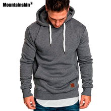 Mountainskin Mens Hoodies Solid Spring Autumn Hooded Coat Men Hip Hop Sweatshirt Casual Slim Sportswear Tracksuit SA684 2024 - buy cheap