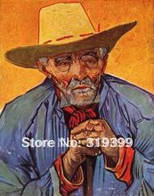 Museum quality, 100% handmade oil painting reproduction on linen canvas, Free DHL,,Patience Escalier by vincent van gogh 2024 - buy cheap