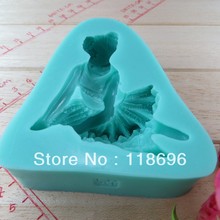 New style beauty girl hot sale chocolate silicon mold fondant Cake decoration mold 2024 - buy cheap