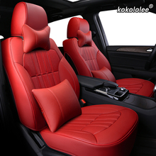 kokololee Custom Leather car seat cover For Ford Everest Territory Explorer Mustang Ranger Automobiles Seat Covers car seats 2024 - compre barato