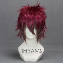 DIABOLIK LOVERS Sakamaki Ayato Dark Red mix Short Cosplay Wig + Wig Cap Free 2024 - buy cheap