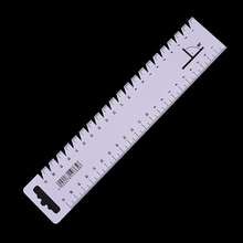 1 pieza DIY regla de Patchwork ultrafina suave 21cm accesorios para herramientas de costura herramientas acolchadas hechas a mano 2024 - compra barato