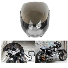 ABS 5.75" 5-3/4" Cafe Racer Headlight Fairing Windshield Windscreen For Harley  Sportster XL Dyna Motorcycle 2024 - buy cheap