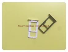 Wyieno 10Pcs/Lot A1 SIM Card Tray Holder Slot Repair Parts For Xiaomi For Mi 5X SD Tray Adapter Socket + Tracking 2024 - buy cheap