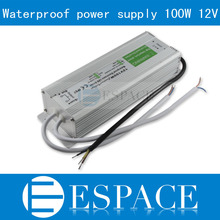 IP67 12V 8.33A 100W AC100-240V Input Electronic Waterproof Led Power Supply/ Led Adapter 12V 100W free shipping 2024 - buy cheap