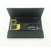 Чехол для хранения Micro Sim Nano карт, легкий многофункциональный чехол для SIM держатель для карт с кардридером OTG 3 в 1 2024 - купить недорого