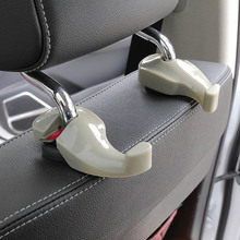 Car Seat Hook Vehicle Headrest Bag Hanger Automobile Plastic Clips Fastener Clip Auto Portable Seats Holder 2pcs/set 2024 - buy cheap