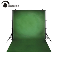 Allenjoy Vinyl photography Backdrop green Indoor shooting props Pure solid Color Photography Background For Studio MH-064 2024 - купить недорого