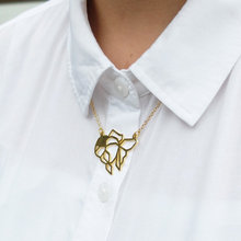 Золотистое серебристое ожерелье с золотой рыбкой женское ожерелье оригами 2024 - купить недорого