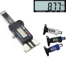 1pcs Plastic/stainless steel electronic digital display tire Digital tread ruler / meter 0-25mm tread vernier caliper 2024 - buy cheap