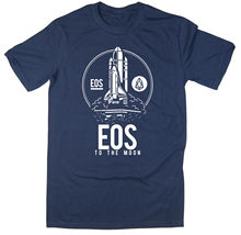 EOS To The Moon T-Shirt - BTC $EOS Bitcoin Crypto - 6 colours New T Shirts Funny Tops Tee New Unisex Funny Tops Basic Models 2024 - buy cheap