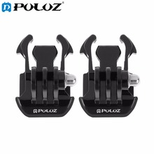 PULUZ Horizontal Surface Quick Release Buckle for GoPro NEW HERO/HERO6/5/5 Session/4 Session/4/3+/3/2/1,Xiaoyi/DJI OSMO Action 2024 - buy cheap