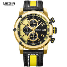 MEGIR-reloj deportivo con cronógrafo para hombre, cronógrafo de cuarzo, militar, de lujo, creativo 2024 - compra barato