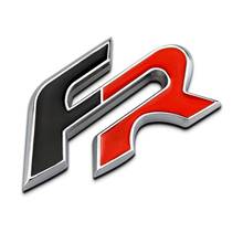 3D FR Logo Metal Car Side Fender Tail Stickers Emblem For Seat Leon FR Cupra Altea Exeo Racing Car Badge 2024 - buy cheap