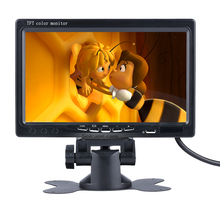 Newest Universal 7 Inch 1024*600 HD Car Monitor Auto Parking Reverse Backup Camera Digital Video Recoder DVR TFT LCD Display AV 2024 - buy cheap