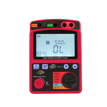 LCD High Voltage Insulation Tester Portable Digital Insulation Resistance Meter 600V DC/AC Voltage Tester Auto Discharge GM3125 2024 - buy cheap