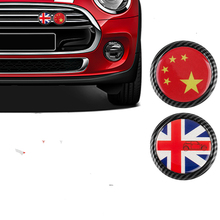 Front Hood Bonnet Frontgrille Emblem Badge Metal for BMW Mini Cooper JCW ONE F54 F55 F56 F60 Countryman Universal 2024 - buy cheap