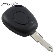 Jingyuqin 50 шт./лот для Renault Megane Scenic Laguna 1 кнопочный пульт дистанционного управления, корпус ключа, замена ключа 2024 - купить недорого