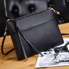 Coofit Women's Clutch Bag Simple Black Leather Crossbody Bags Enveloped Shaped Small Messenger Shoulder Bags Big Sale Female Bag 2024 - buy cheap