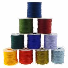 one pcs lot 20 Colors Jewelry Accessories Cord DIY Making for Bracelet Necklace None Elastic Colored Nylon Thread 1mm 100Yards 2024 - buy cheap