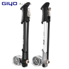 Giyo-bomba de ar para bicicleta de alta pressão, psi, forquilha, suspensão traseira, ciclismo, mountain bike, bomba com calibre 2024 - compre barato