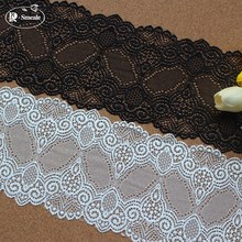 5yards/lot  DIY Handmade Decoration  Elastic Stretch Lace Trimmings wedding dress skirt lace width 15cm RS1888 2024 - buy cheap