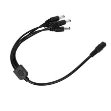 Cable divisor de energía CC 1:4, 1 hembra a 8 macho, 5,5x2,1mm, 12V, para cámaras CCTV o iluminación LED, nuevo A30 2024 - compra barato