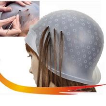 Силиконовая шапочка для окрашивания волос с иглой 2024 - купить недорого