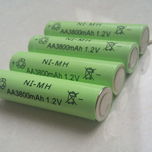 DING LI SHI JIA 12pcs AA 3800mAh 1.2 V Rechargeable Battery NI-MH 1.2V batteries Rechargeable 2A Battery 2024 - buy cheap