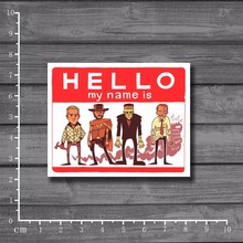 Hello! Scrapbooking Stationery Graffiti Sticker Decor For Ablum Scrapbookin Laptop Notebook StickerNew School Supplies[Single] 2024 - buy cheap