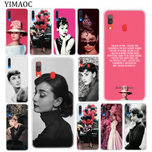 YIMAOC Audrey Hepburn Soft Silicone Case for Samsung Galaxy A70 A60 A50 A40 A30 A20 A10 M10 M20 M30 M40 A20E Cover 2024 - buy cheap