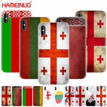 HAMEINUO-funda de teléfono para iphone, carcasa con diseño de bandera Grunge, para iphone X, 8, 7, 6, 4, 4s, 5, 5s, SE, 5c, 6s plus 2024 - compra barato