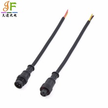 10 pares de 3 núcleos, 3 pines, plástico negro, impermeable, led, Conector de hierro para tira de luz, macho y hembra aplicable, 0,75mm, 18AWG 2024 - compra barato