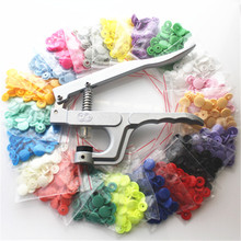 25 colors Mixed color  1000 units sold T5 snap button 1.2cm button bag rain button garment accessories+a set of kam pliers 2024 - buy cheap