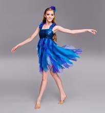 Roupa de balé feminina moderna para crianças, vestido de dança jazz para meninas, roupa de dança feminina 2024 - compre barato