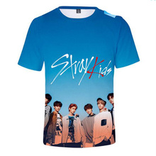 KPOP StrayKids Stray Kids Album 3D T Shirt Women Men Summer Korean Fashion O-Neck Short Sleeve Funny T-Shirt Hip Hop Clothing 2024 - buy cheap